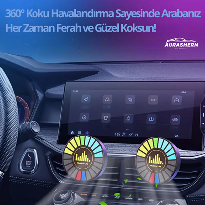 AuraShern Sese Duyarlı Işıklı Aroma Difüzörü